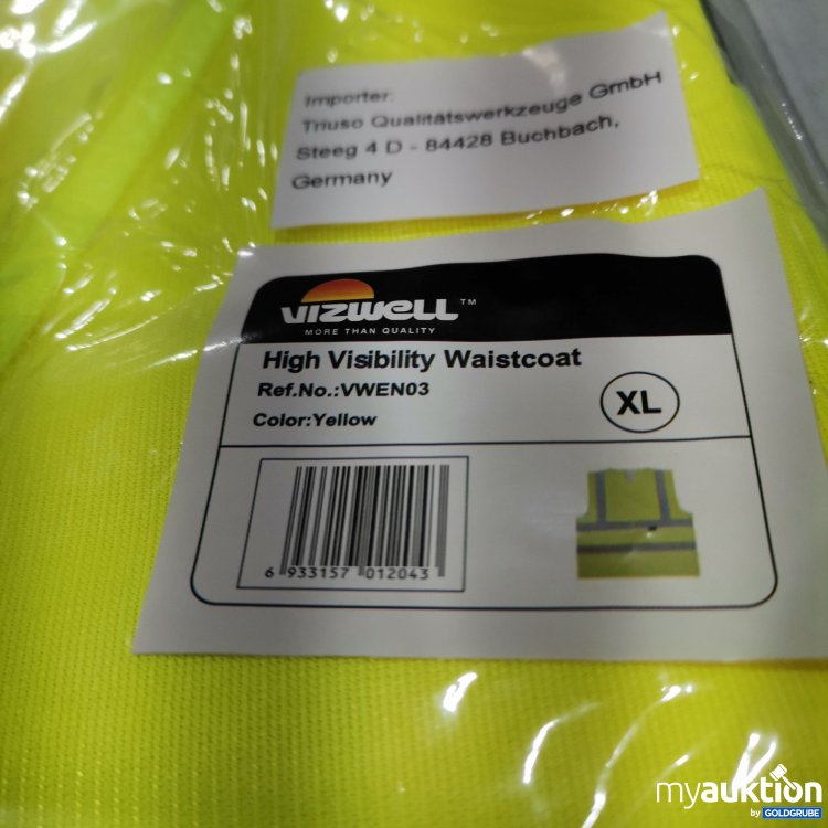 Artikel Nr. 359797: Vizwell high visibility Waistcoat