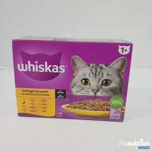 Auktion Whiskas Katzenfutter Geflügel Auswahl 12x85g 