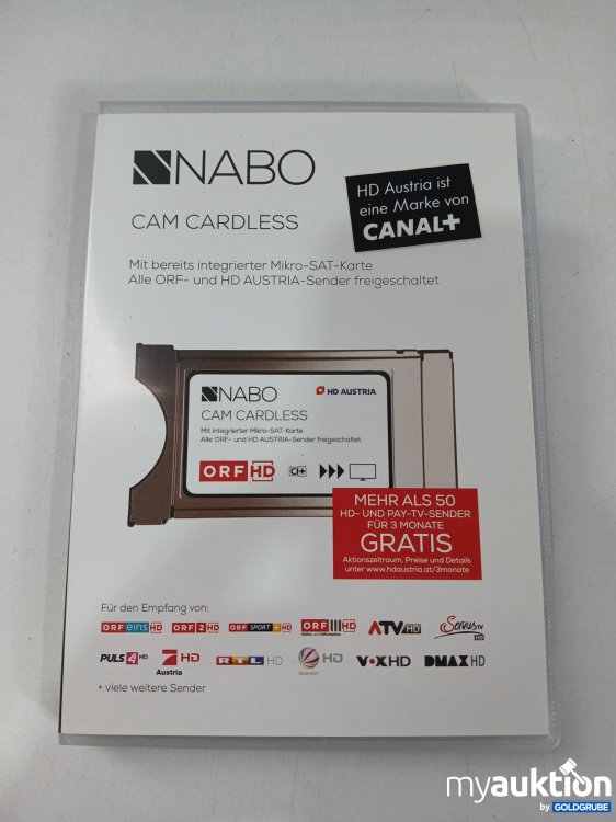 Artikel Nr. 389800: NABO CAM Cardless