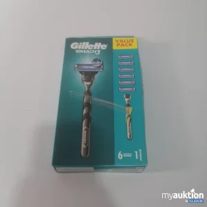 Auktion Gillette Mach3 6 Rasierer 