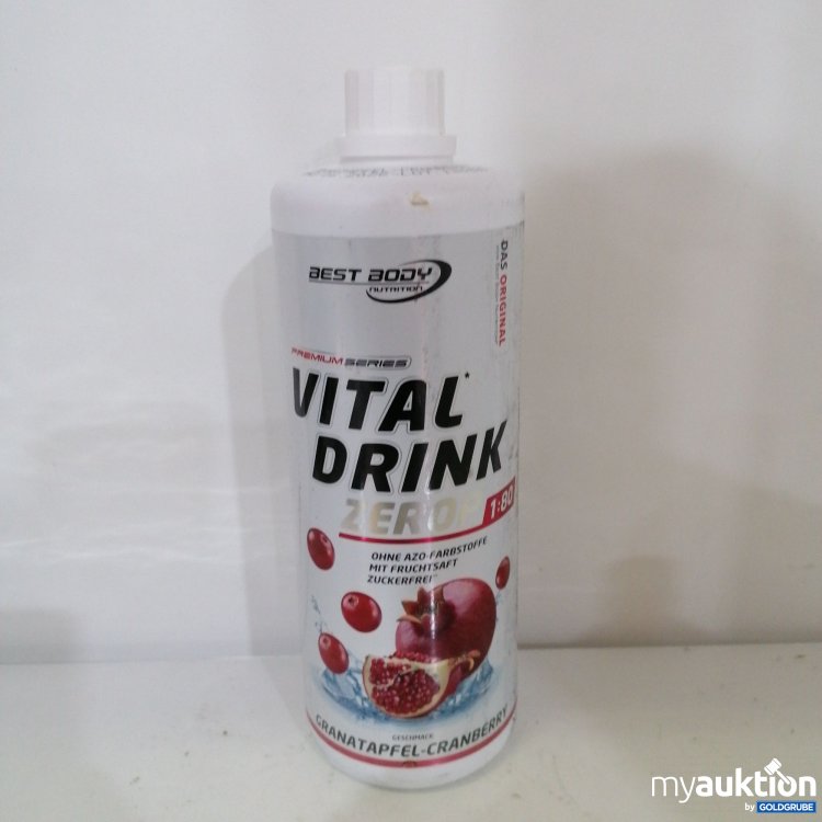 Artikel Nr. 749801: Best Body Vital Drink Zerop Granatapfel - Cranberry 1000ml