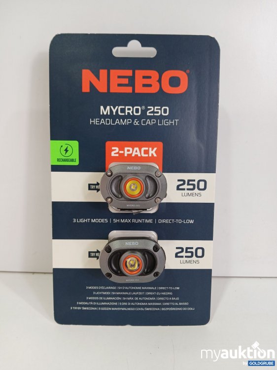 Artikel Nr. 389802: NEBO Mycro 250 Kopfleuchte