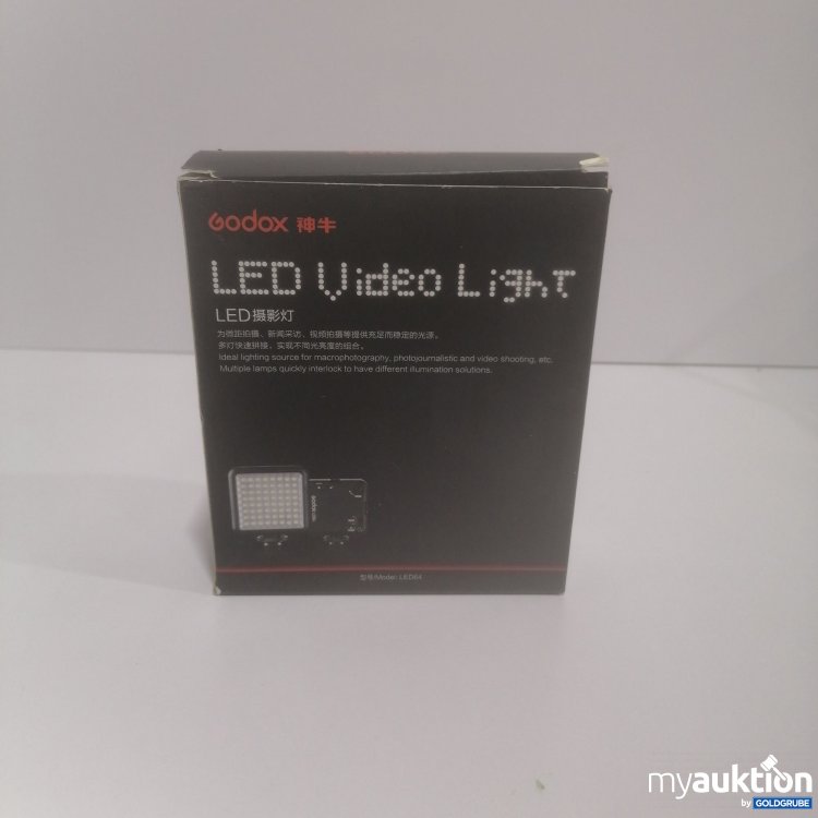 Artikel Nr. 777803: Godox LED Video Light 