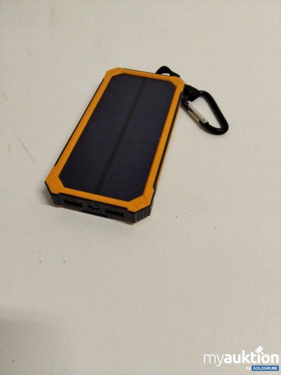 Artikel Nr. 386807: Powerbank Solar mit Taschenlampe 