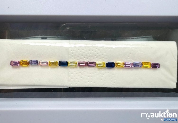 Artikel Nr. 388807: Multicolor Natural Saphir - 5.62ct Totalgewicht - 16 Stück