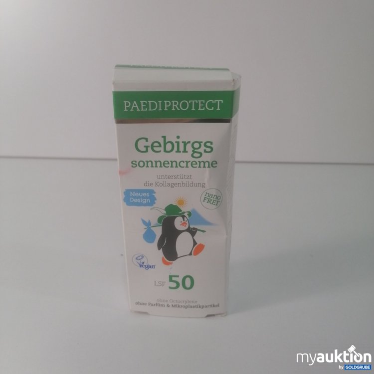 Artikel Nr. 782807: Paediprotect Gebirgs Sonnencreme LSF 50 75ml 