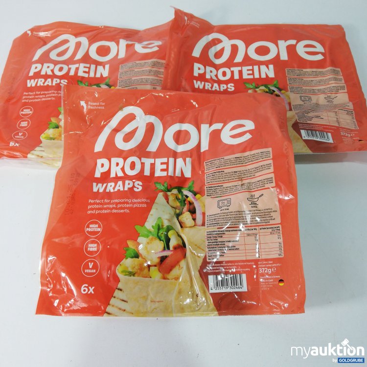 Artikel Nr. 787807: More Protein Wraps 3er Pack x6 Stück 