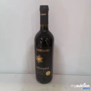 Auktion Giordano Raggiante Italienischer Rotwein 0,75l 