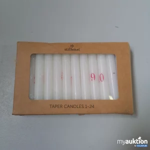 Auktion Stillenat Taper Candles 1-24