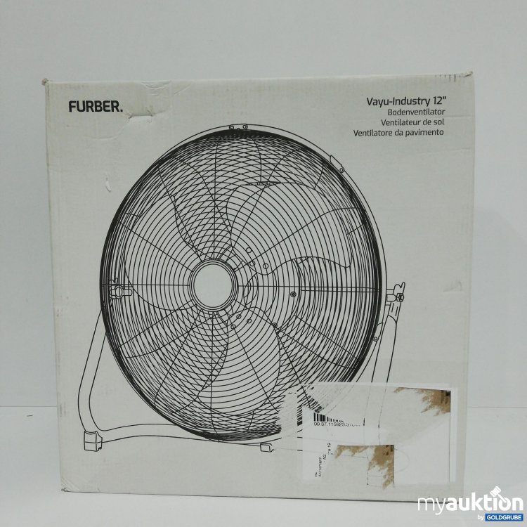 Artikel Nr. 385810: Furber Bodenventilator 12 Zoll