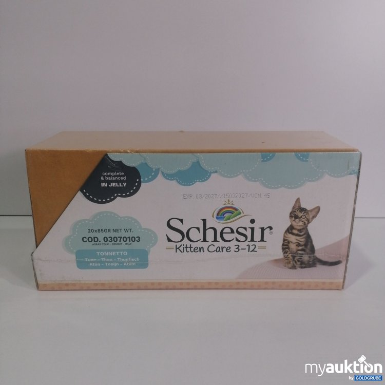 Artikel Nr. 786810: Schesir Katzenfutter Thunfisch 20x85g 