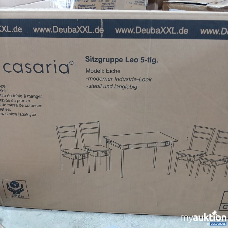 Artikel Nr. 436811: Casaria Sitzgruppe Leo 5-tlg. 109682