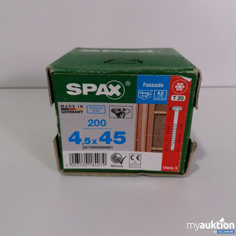 Artikel Nr. 776811: Spax 4.5x45 200stk 