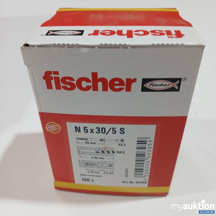 Artikel Nr. 394813: Fischer Nageldübel N-S 5x30/5