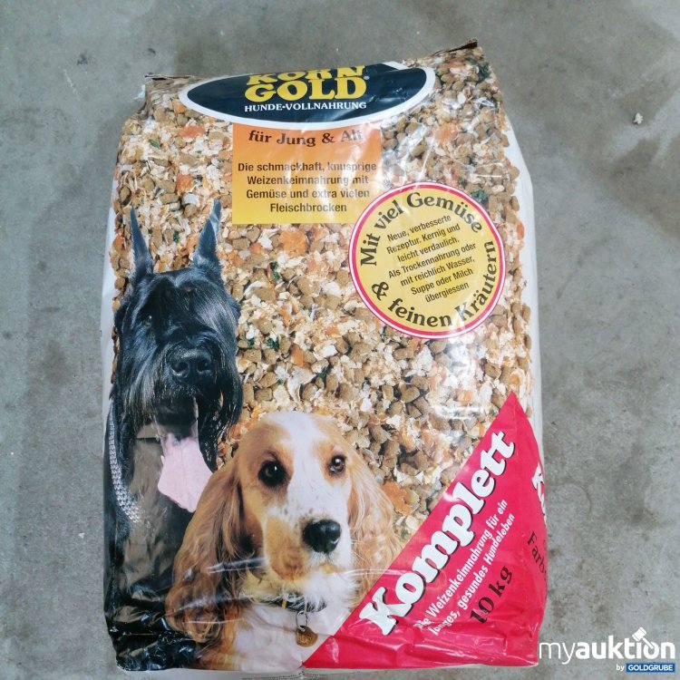 Artikel Nr. 770813: Korn Gold Hunde Vollnahrung 10kg