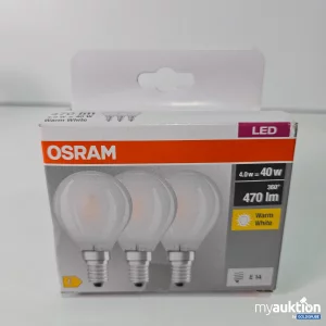 Artikel Nr. 785814: Osram LED Glühbirnen 3Stück 40W E14