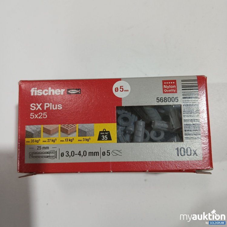 Artikel Nr. 394815: Fischer Dübel SX Plus 5x25