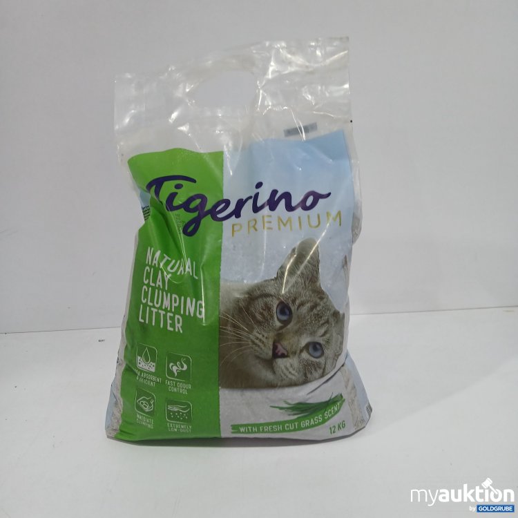 Artikel Nr. 801815: Tigerino Premium Natural clay clumping Litter 12kg