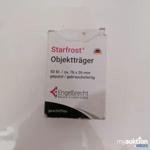 Auktion Starfrost Objektträger 50stk 