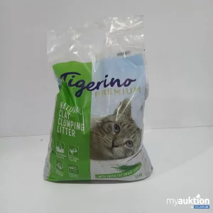 Auktion Tigerino Premium Natural clay clumping Litter 12kg