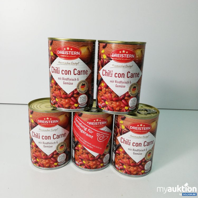 Artikel Nr. 787816: Dreistern Chili Con Carne 5x400g