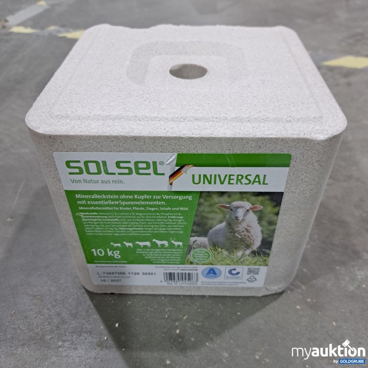 Artikel Nr. 796816: Solsel Universal Mineralleckstein 10kg