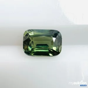 Auktion Natural green Saphir - Tele Color 1.06ct