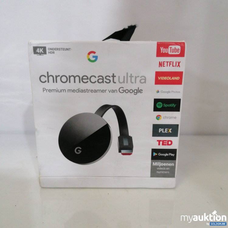 Artikel Nr. 745817: Chromecast Ultra Media Streamer