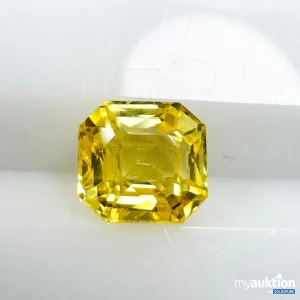 Auktion Natural Yellow Saphir 1.31ct