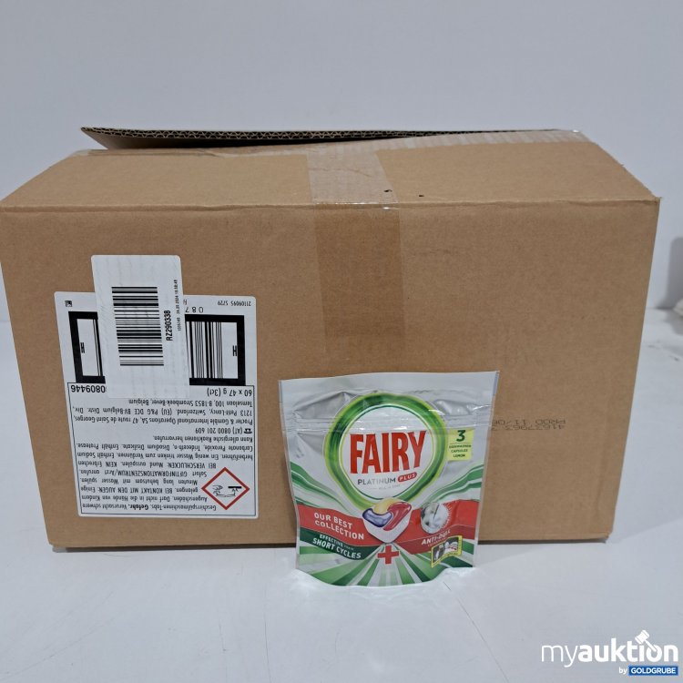 Artikel Nr. 791818: Fairy Geschirrspültab 60x47g