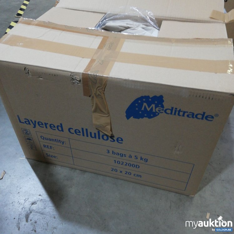 Artikel Nr. 759819: Meditrade Layered Cellulose 20x20cm 3x5kg