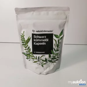 Artikel Nr. 787821: Natural Elements Schwarz kümmelöl 400 Kapseln 