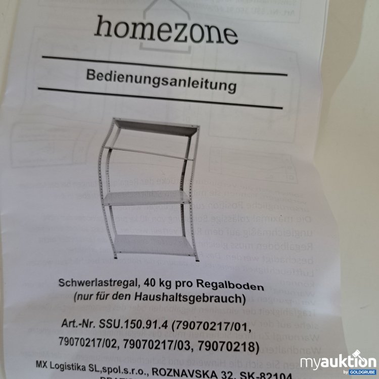 Artikel Nr. 746822: Homezone Schwerlastregal