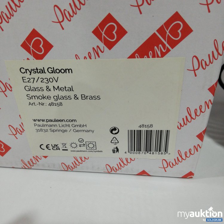 Artikel Nr. 378823: Pauleen Crystal Gloom E27 230V