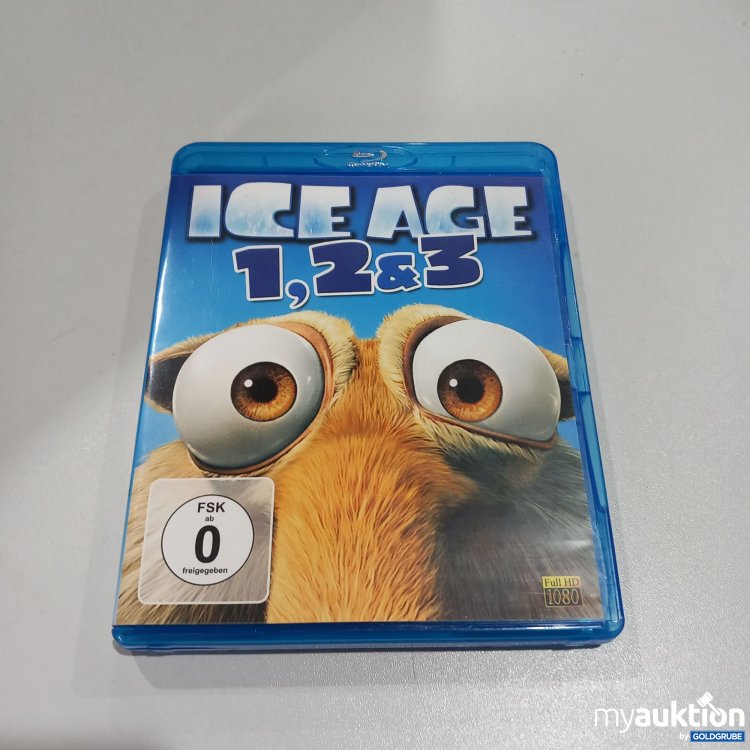 Artikel Nr. 355824: Ice Age 1, 2, 3 Blu-ray