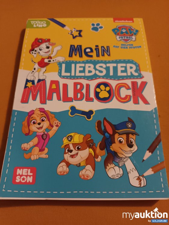 Artikel Nr. 347826: PAW Patrol, Mein liebster Malblock 