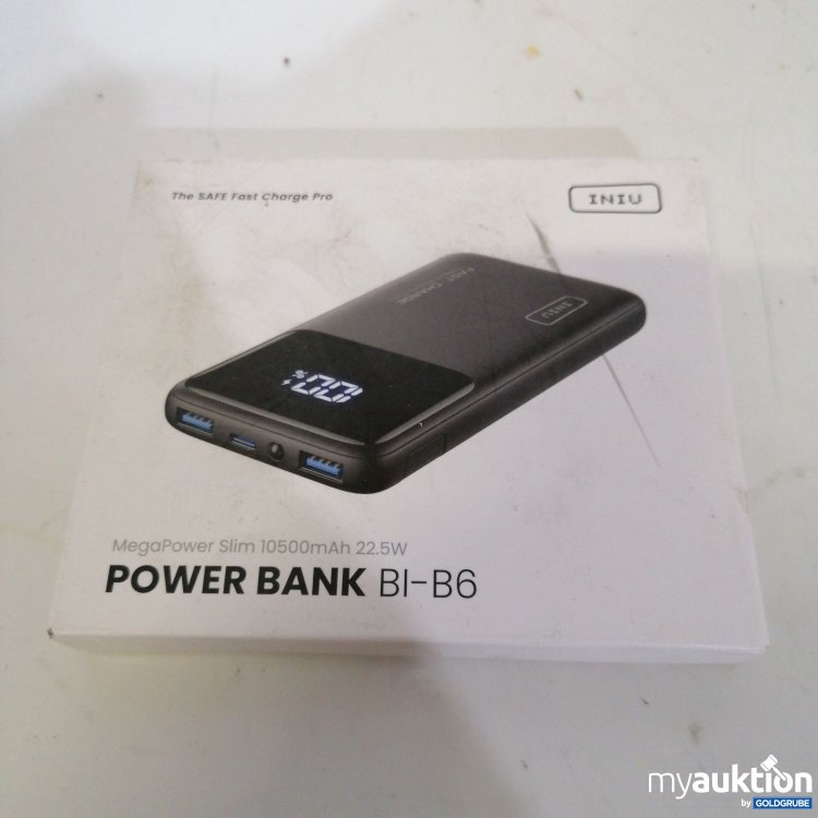 Artikel Nr. 757826: Iniu Powerbank BI-B6 10500mAh 22.5W