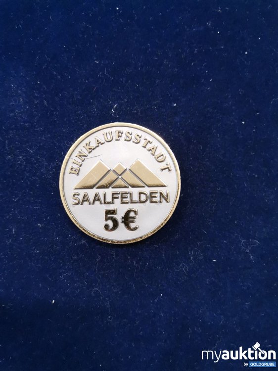 Artikel Nr. 780826: 5 Euro Einkaufstadt Saalfelden Münze