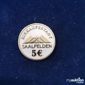 Auktion 5 Euro Einkaufstadt Saalfelden Münze