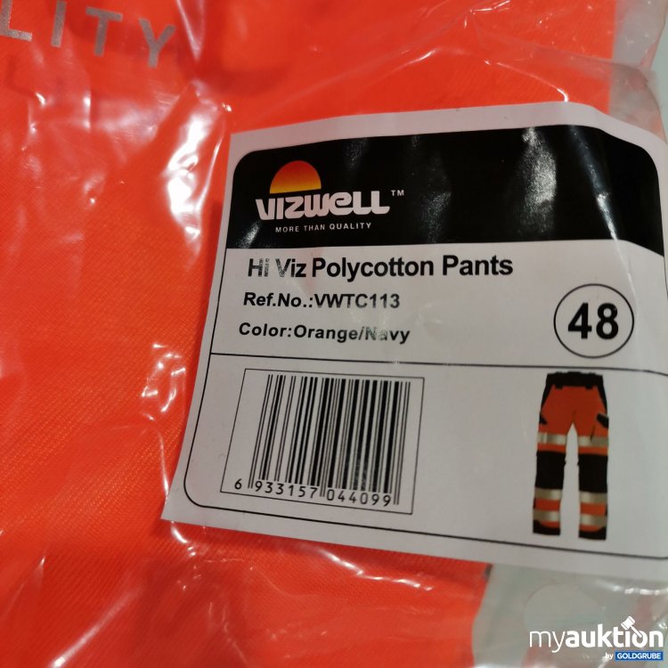 Artikel Nr. 359827: Vizwell Hi Viz polycotton Pants