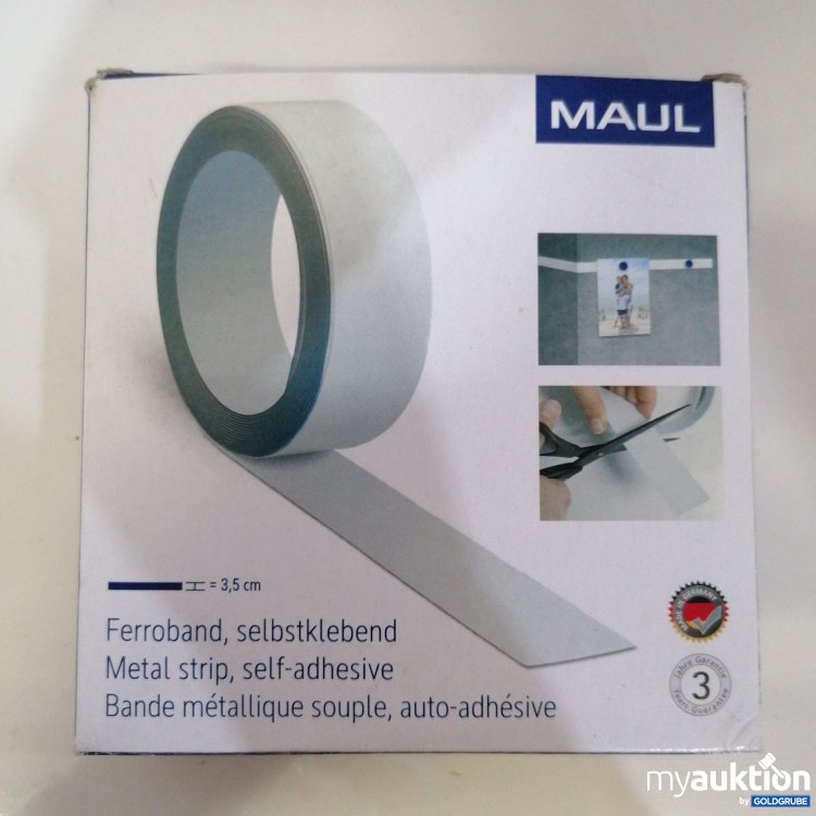 Artikel Nr. 745827: Maul Selbstklebendes Ferroband, 3,5 cm