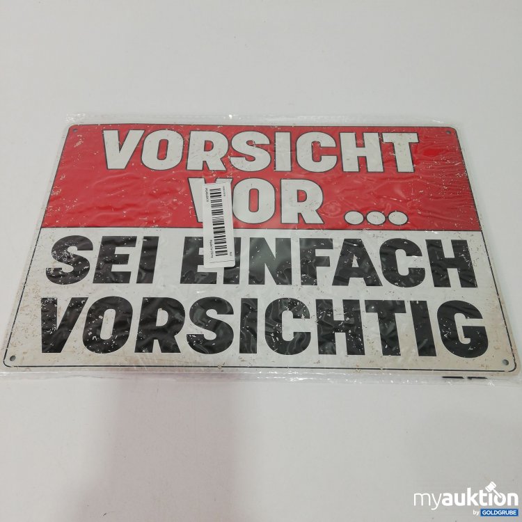 Artikel Nr. 789828: Blechschild 20x30cm