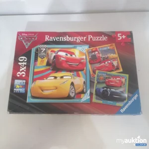 Auktion Ravensburger Puzzle Cars 3x49