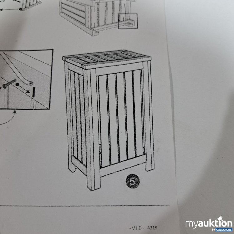 Artikel Nr. 792829: Vida XL Wäschebehälter 340758