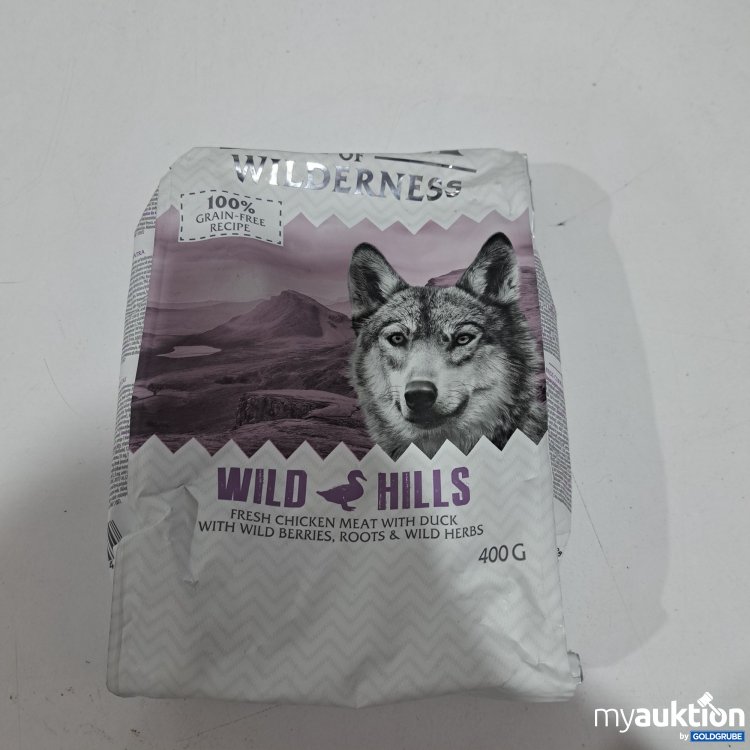 Artikel Nr. 796829: Wolf of Wilderness Hundefutter chicken meat with duck 400g