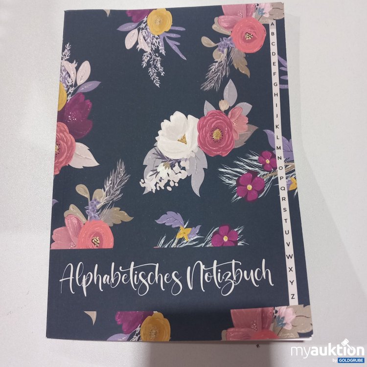 Artikel Nr. 773831: Florales Alphabetisches Notizbuch