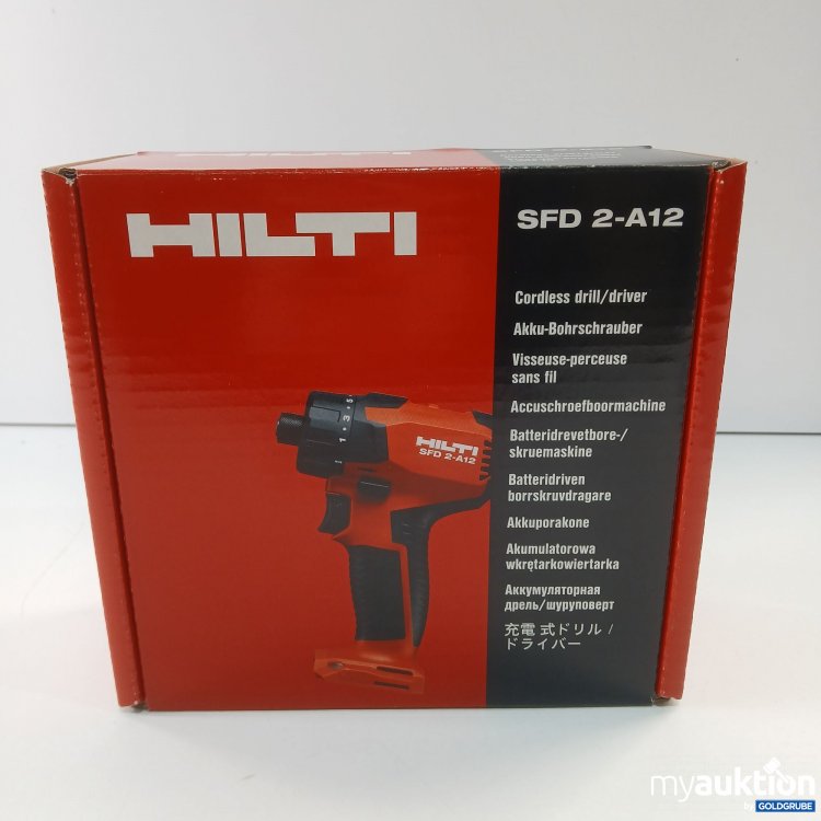 Artikel Nr. 519832: Hilti SFD 2-A12 Akku-Bohrschrauber 