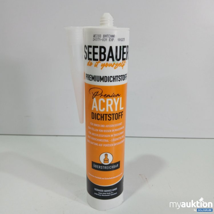 Artikel Nr. 798832: Seebauer  Premiumdichtstoff Acryl Dichtstoff 300ml