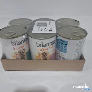 Artikel Nr. 796832: Briantos Hundefutter Pate Mix 6x400g