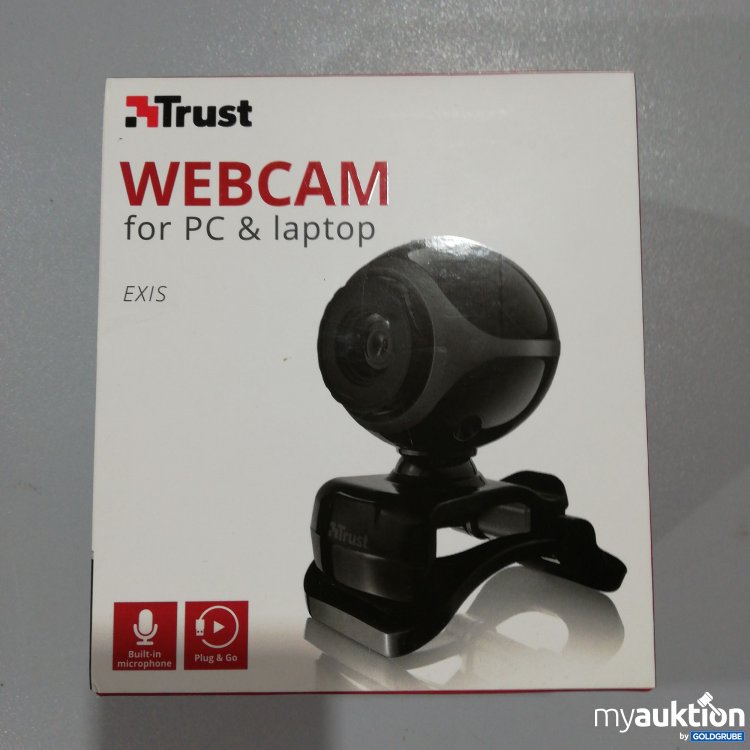 Artikel Nr. 423834: Trust Webcam for PC&Laptop Exis 